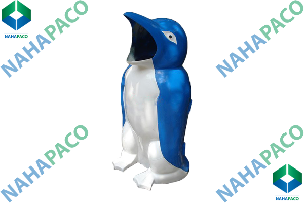 Thùng rác composite (Chim cánh cụt)